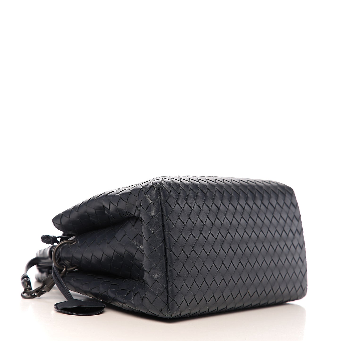 Calfskin Intrecciato Mini Roma Light Tourmaline