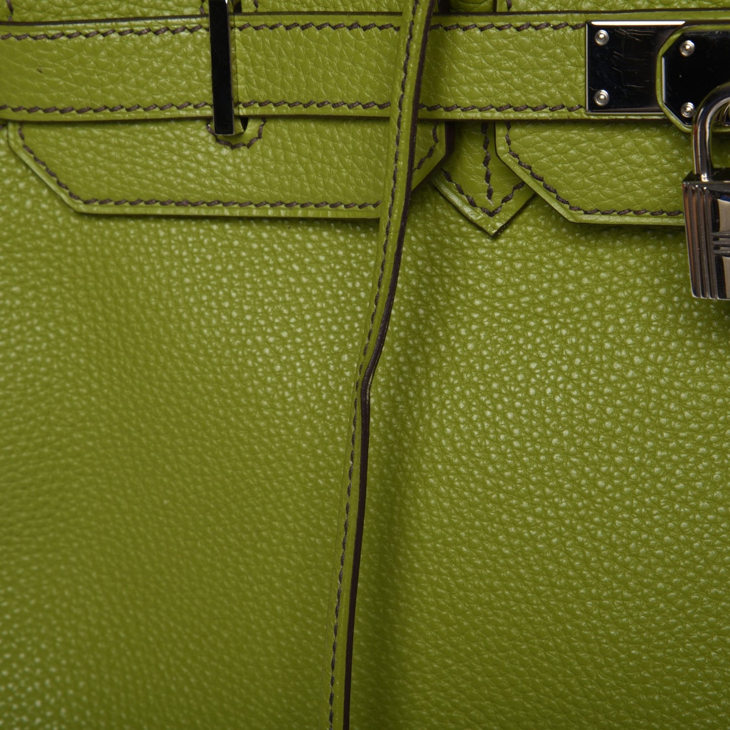 Togo Birkin 35 Vert Anis