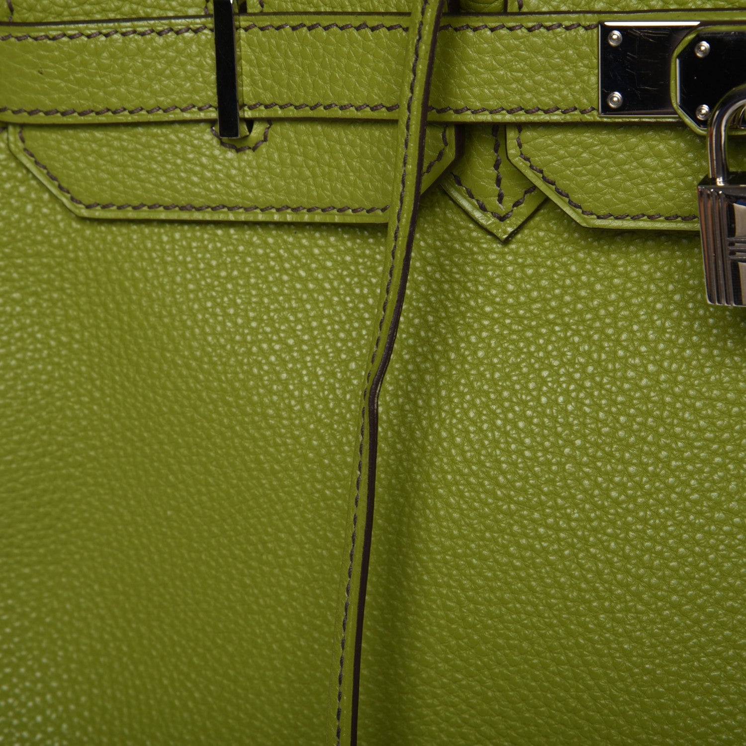 Hermes Togo Birkin 35 Vert Anis 27 of 28