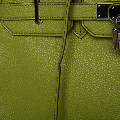 Hermes Togo Birkin 35 Vert Anis 27 of 28