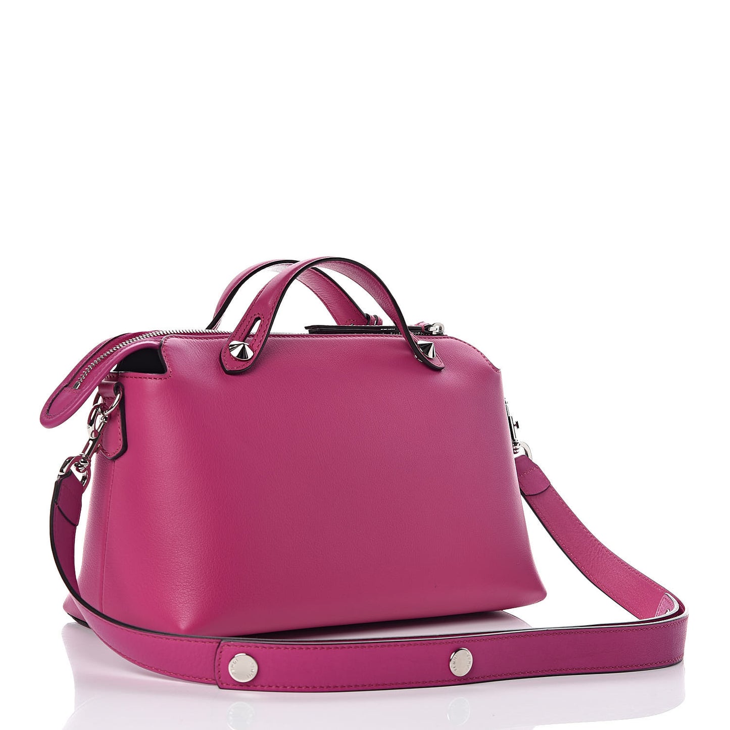 Vitello Dolce Medium By The Way Boston Bag Magenta