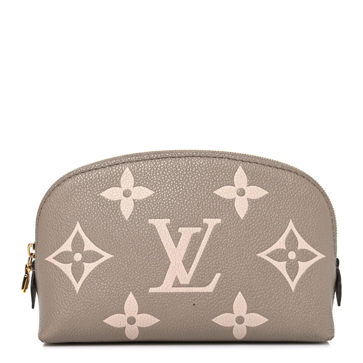Louis Vuitton Empreinte Monogram Giant Cosmetic Pouch PM Tourterelle Crème 1 of 6
