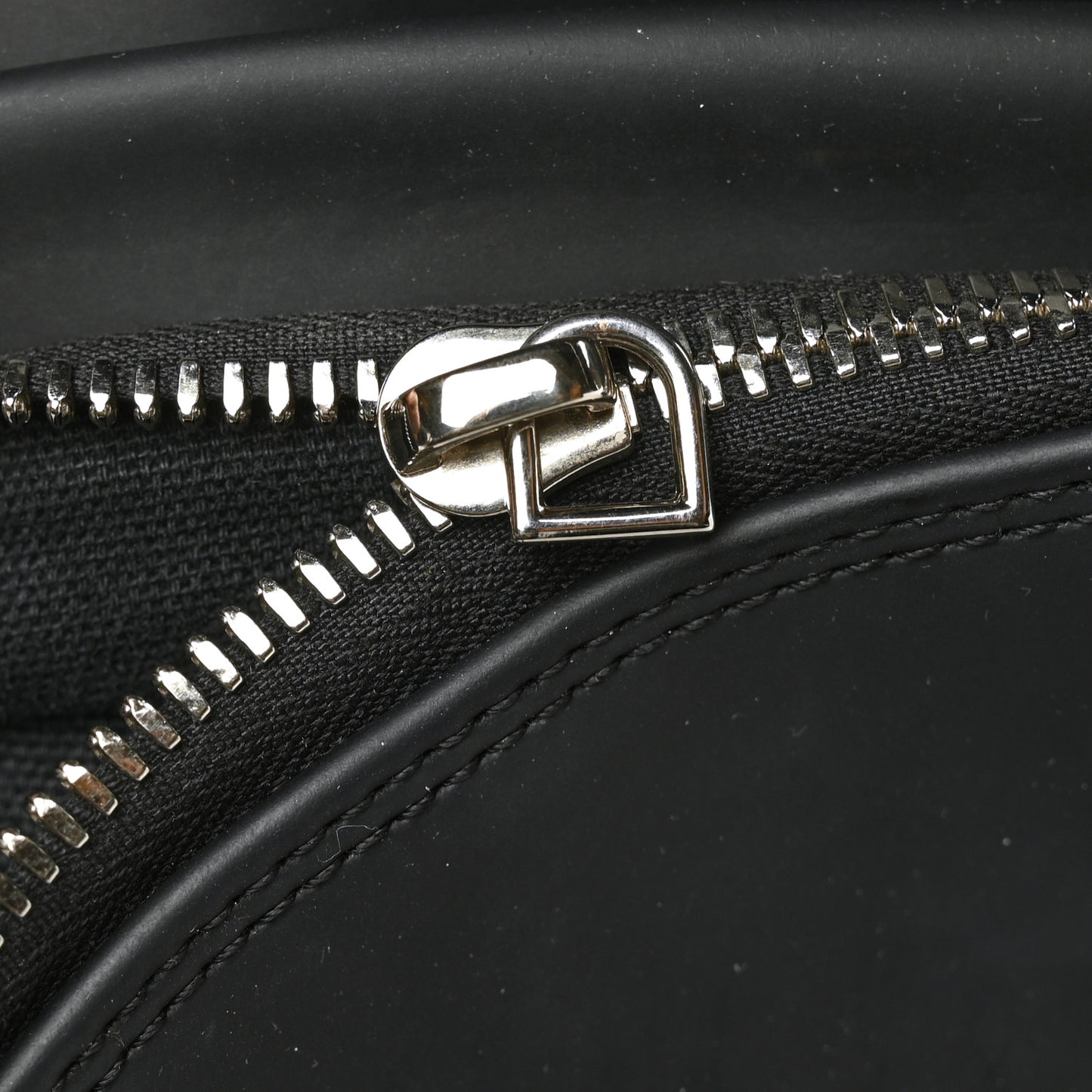 Calfskin Logo Small Backpack Black