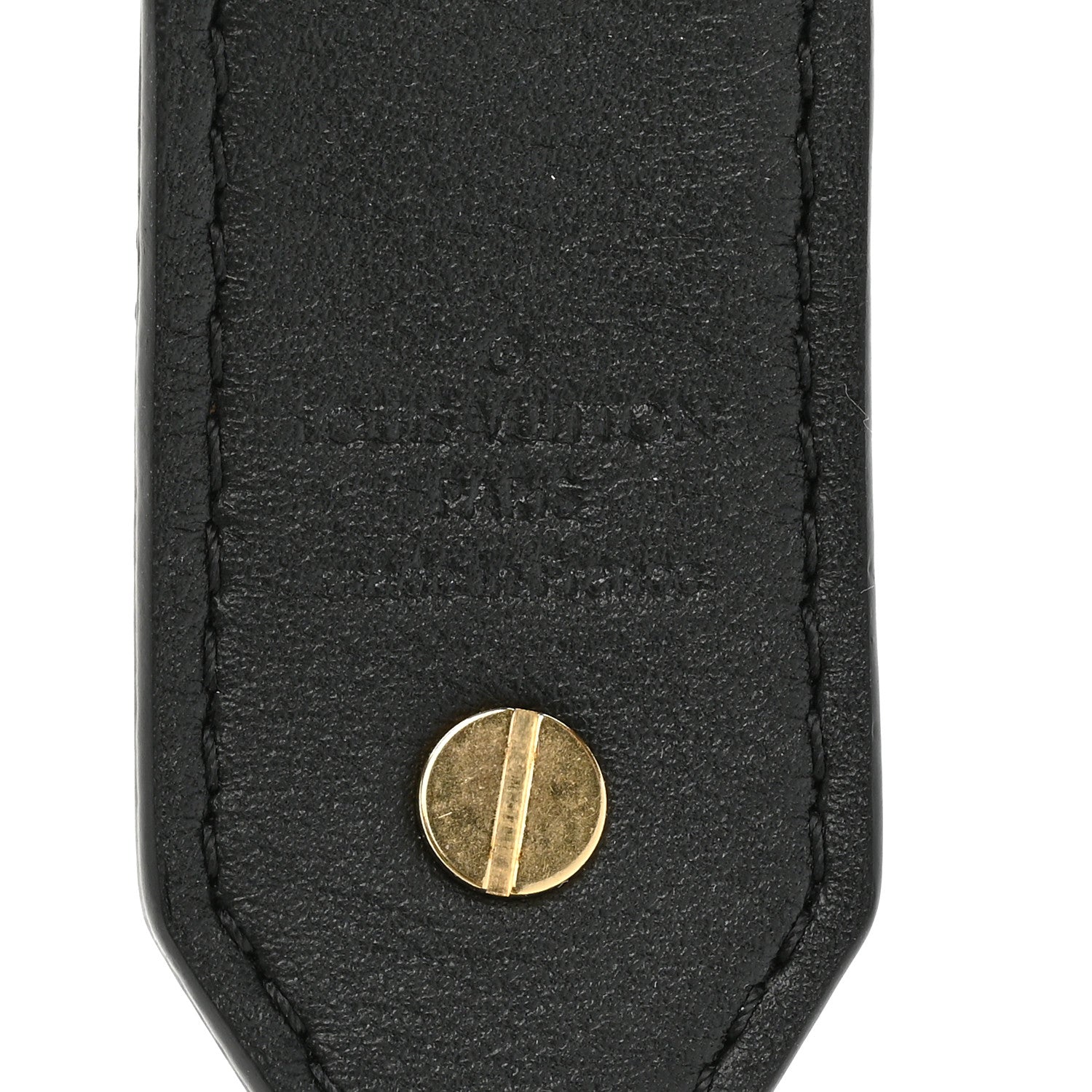 Louis Vuitton Reverse Monogram Bandouliere Shoulder Strap XL Black 4 of 6
