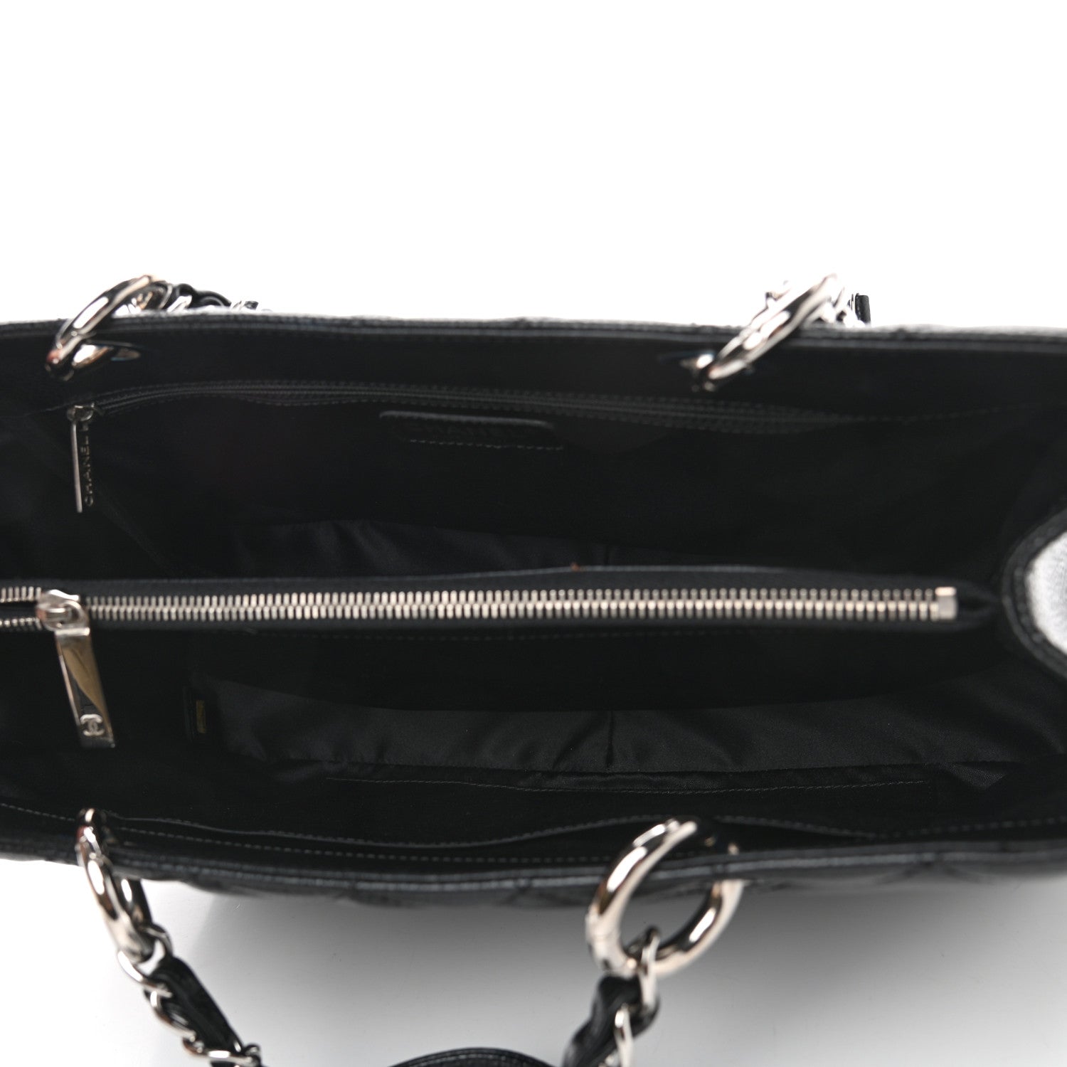 Chanel Caviar Quilted Grand Shopping Tote GST Black 5 of 10