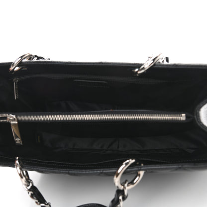 Chanel Caviar Quilted Grand Shopping Tote GST Black 5 of 10