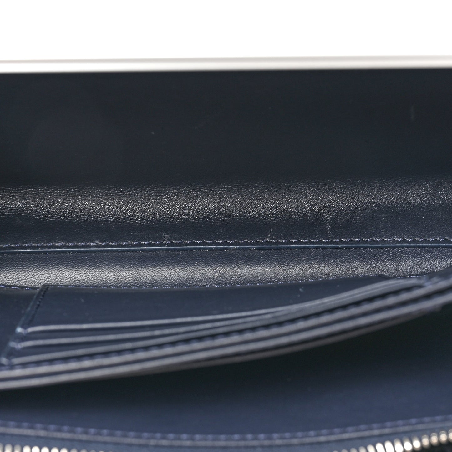 X RIMOWA Aluminum Personal Clutch On Strap Bleu