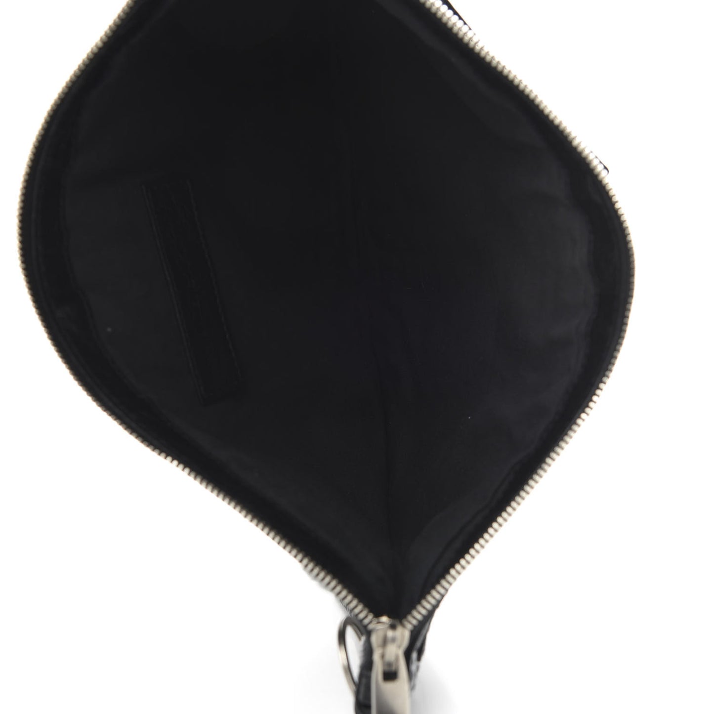 Agneau Arena Classic Hardware Medium Clip Black