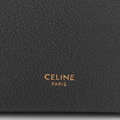 Celine Soft Grained Calfskin Small Sangle Bucket Bag Grey 6 of 22