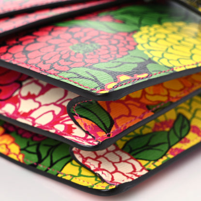 Gucci X KEN SCOTT New Shangai Calfskin Pomponica Print Small Dionysus Shoulder Bag Multicolor 8 of 9
