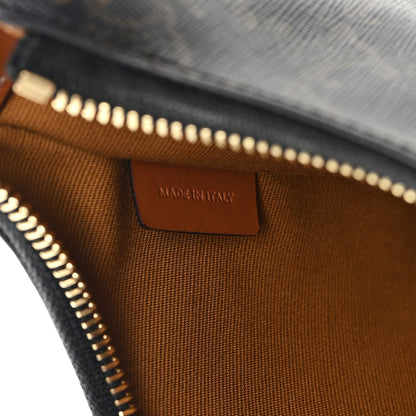 Celine Triomphe Canvas Calfskin Ava Shoulder Bag Tan 7 of 11