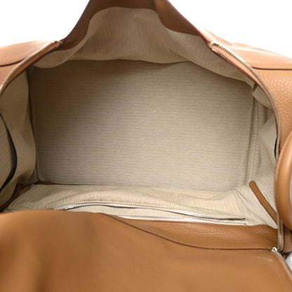 Hermes Taurillon Clemence Lindy 45 Tabac Camel 4 of 8