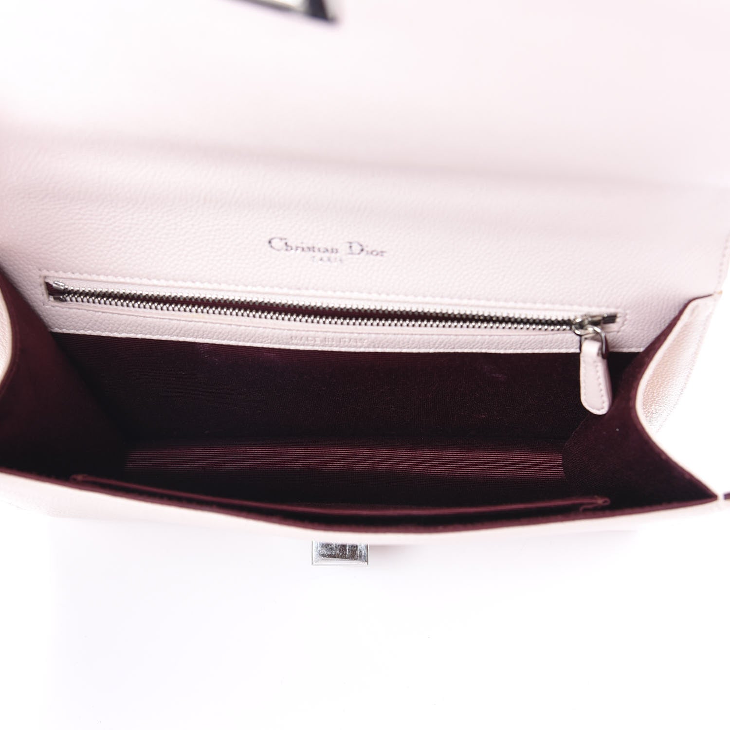 Christian Dior Grained Calfskin Cannage Medium Diorama Flap Bag Rose Poudre 5 of 9