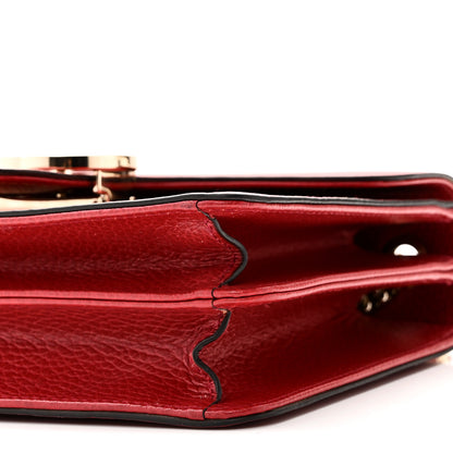 Gucci Dollar Calfskin Small Interlocking G Shoulder Bag Red 11 of 11