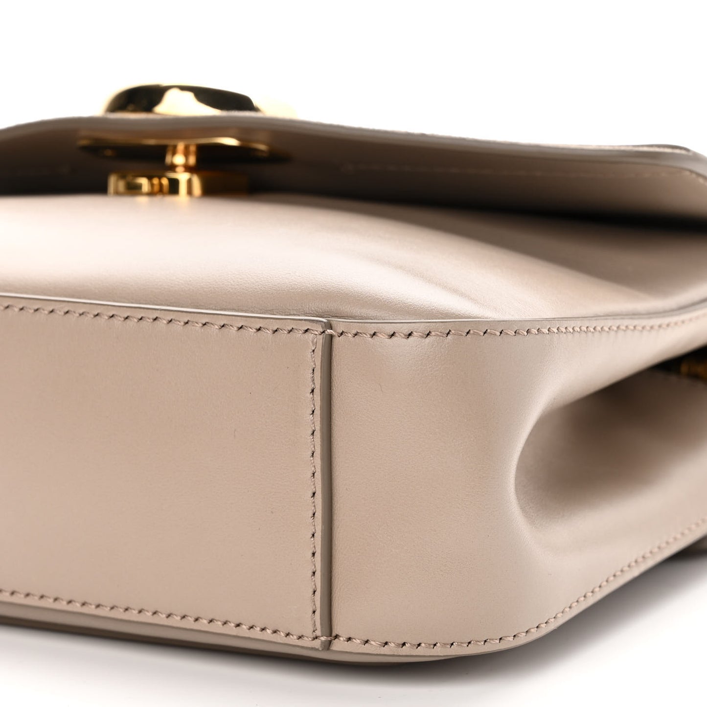 Calfskin Small C Double Carry Motty Grey