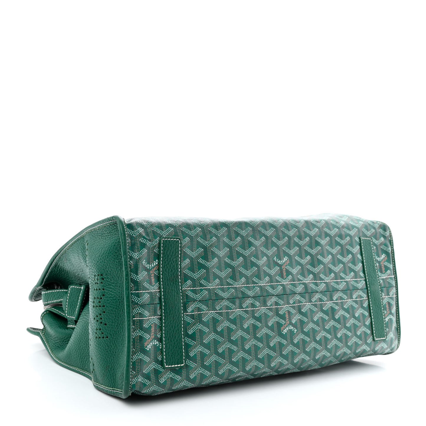 Goyardine Sac Hardy Pet Carrier PM Green
