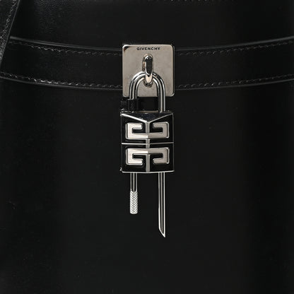 Givenchy Box Calfskin Shark Lock Bucket Bag Black 7 of 9