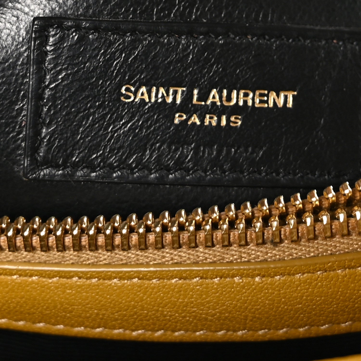 Saint Laurent Sheepskin Matelasse Chevron Monogram Medium College Bag Olive 6 of 10