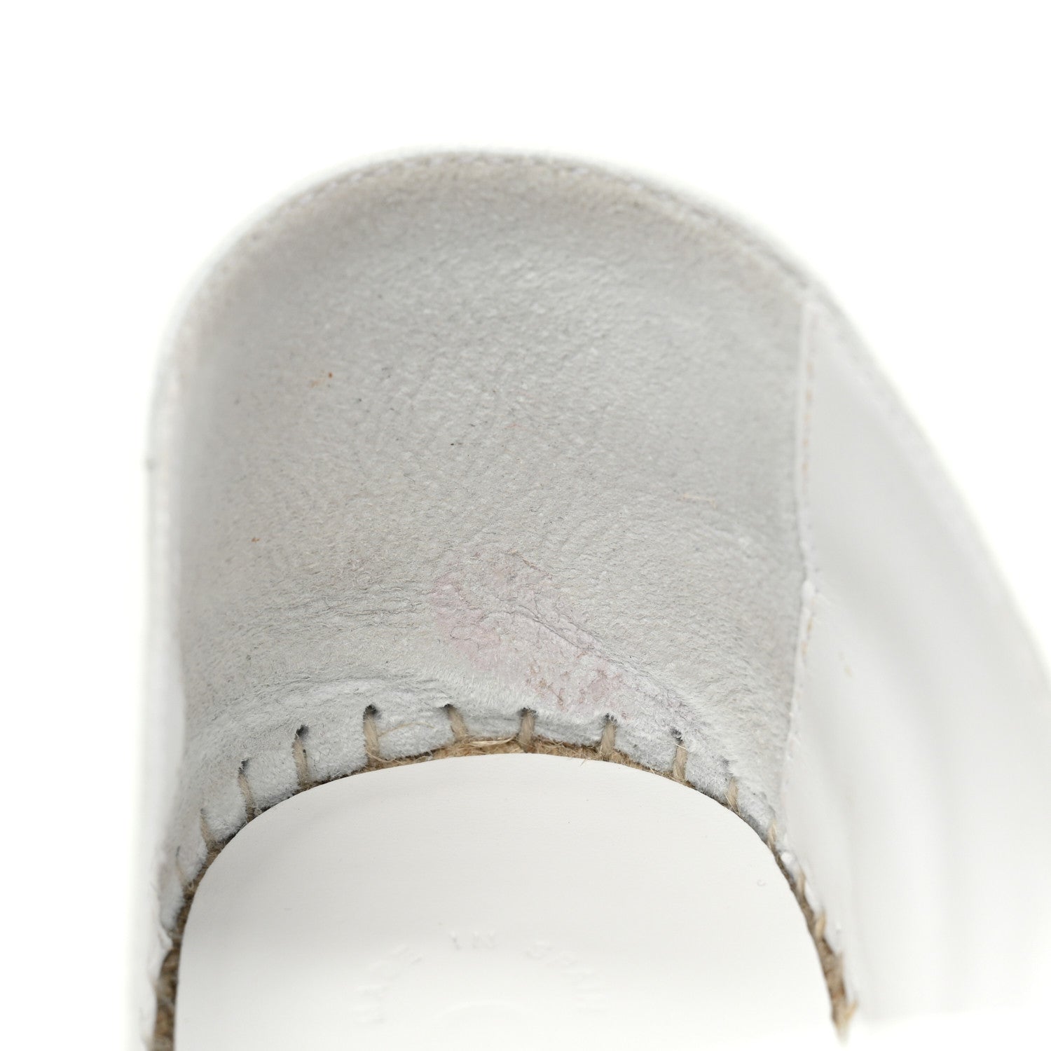 Chanel Patent Calfskin Crystal CC Espadrilles 38 White Black 10 of 13