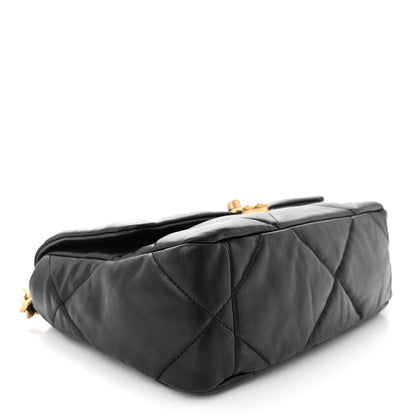 Chanel Lambskin Quilted Medium Chanel 19 Flap Black 4 of 11