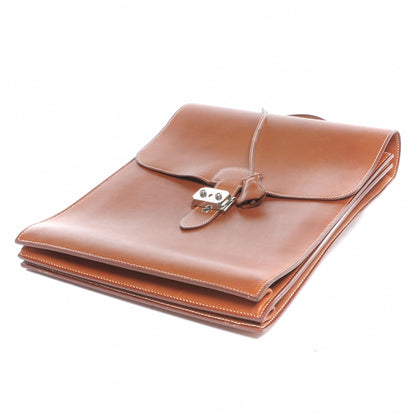 Hermes Natural Barenia Depeche DPLG Shoulder Bag 4 of 8