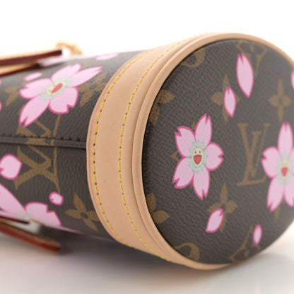 Louis Vuitton LV X TM Monogram Cherry Blossom Nano Bucket Sakura Brown 9 of 10