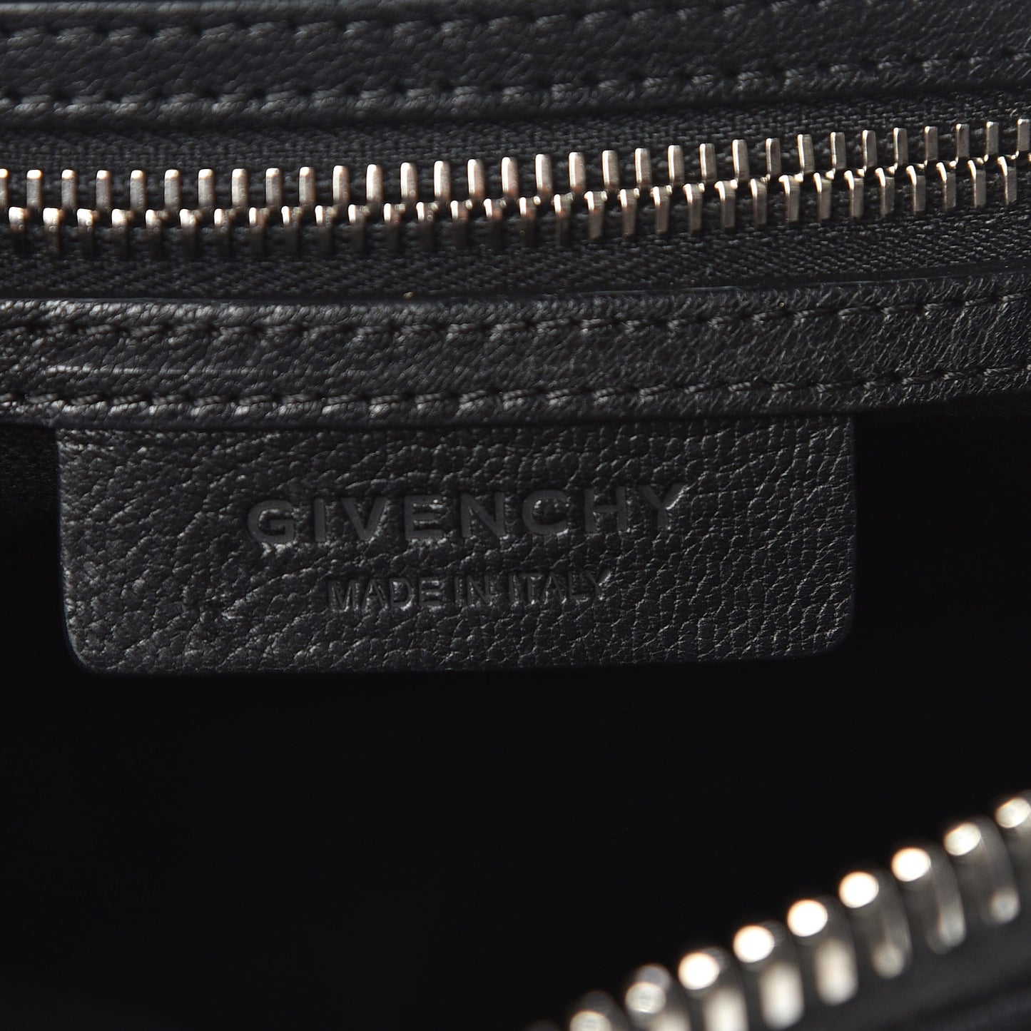 Sugar Goatskin Mini Antigona Black