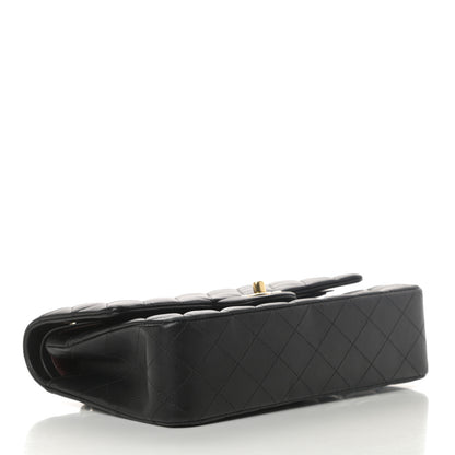Chanel Lambskin Quilted Medium Double Flap Black 4 of 17