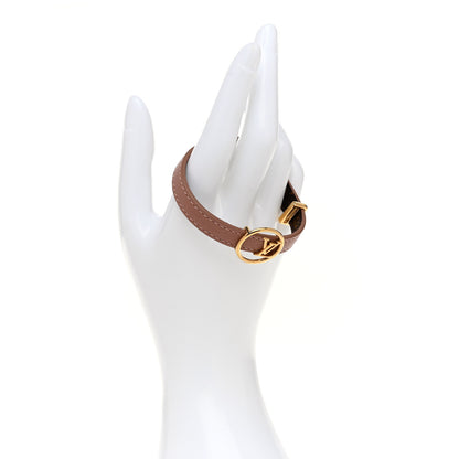 Louis Vuitton Monogram Calfskin LV Eclipse Reversible Bracelet 19 Rose Poudre 2 of 6