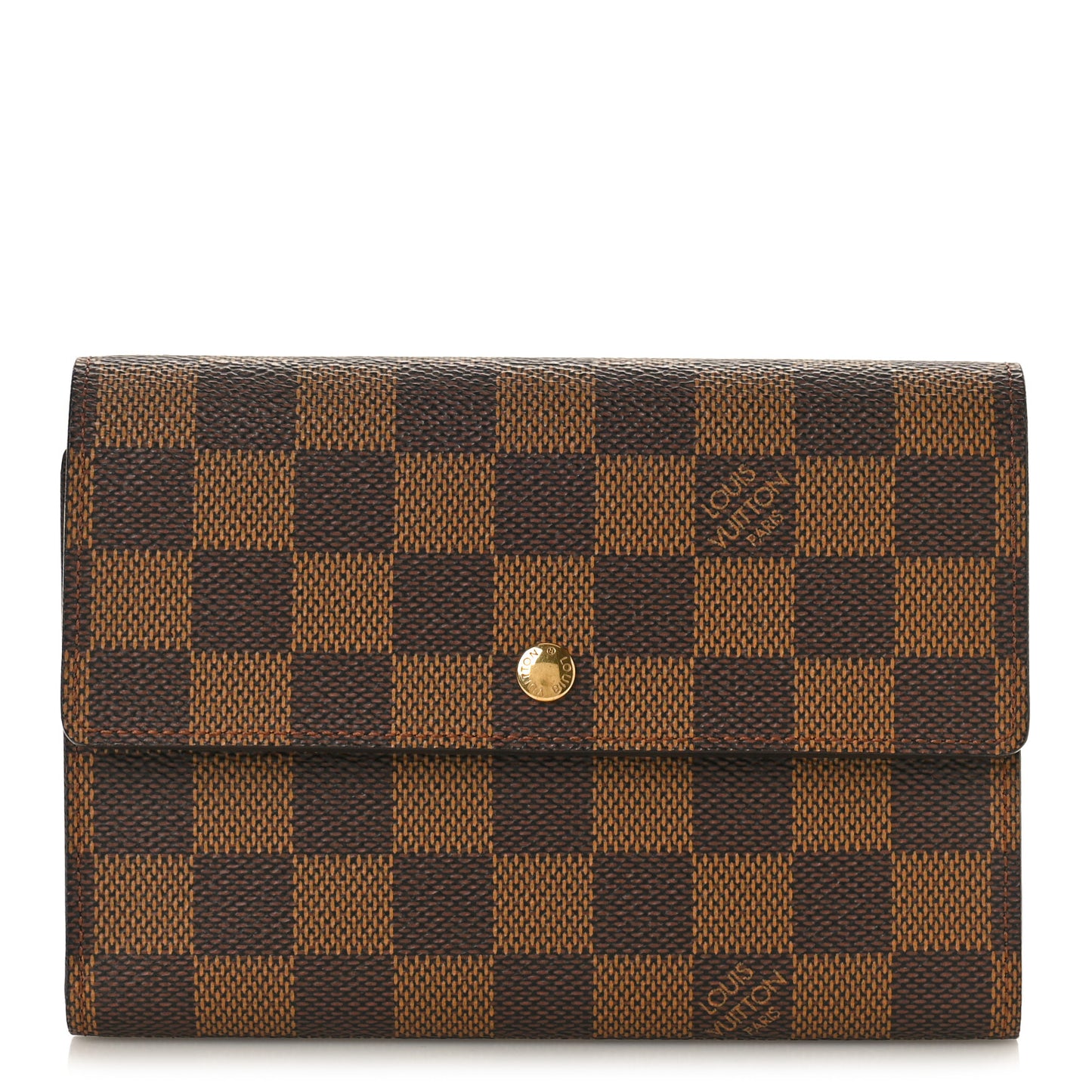 Damier Ebene Porte Tresor Etui Papier Wallet
