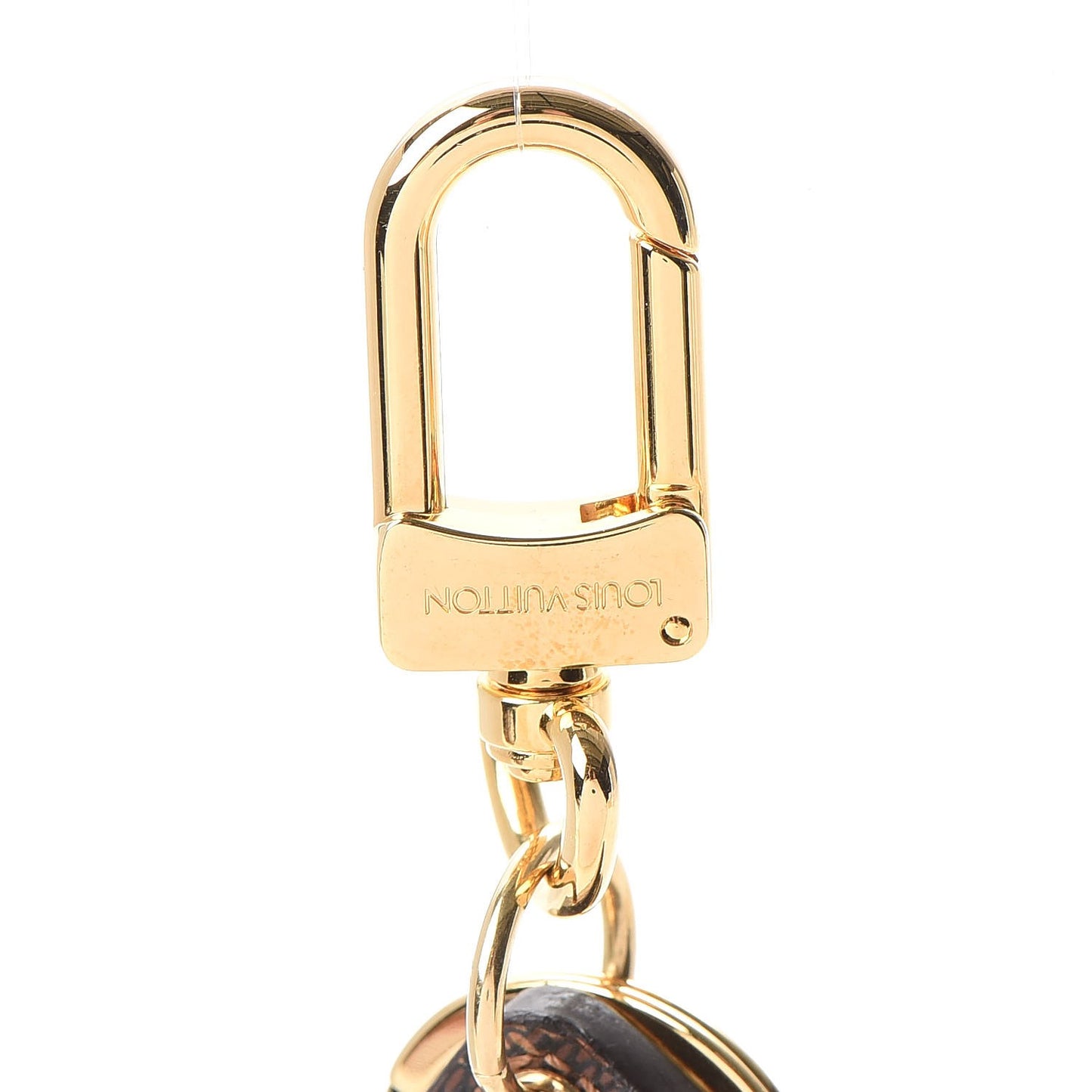 Damier Ebene Illustre Trunk Key Holder Beige