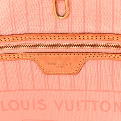 Louis Vuitton Damier Azur Tahitienne Neverfull MM 6 of 12