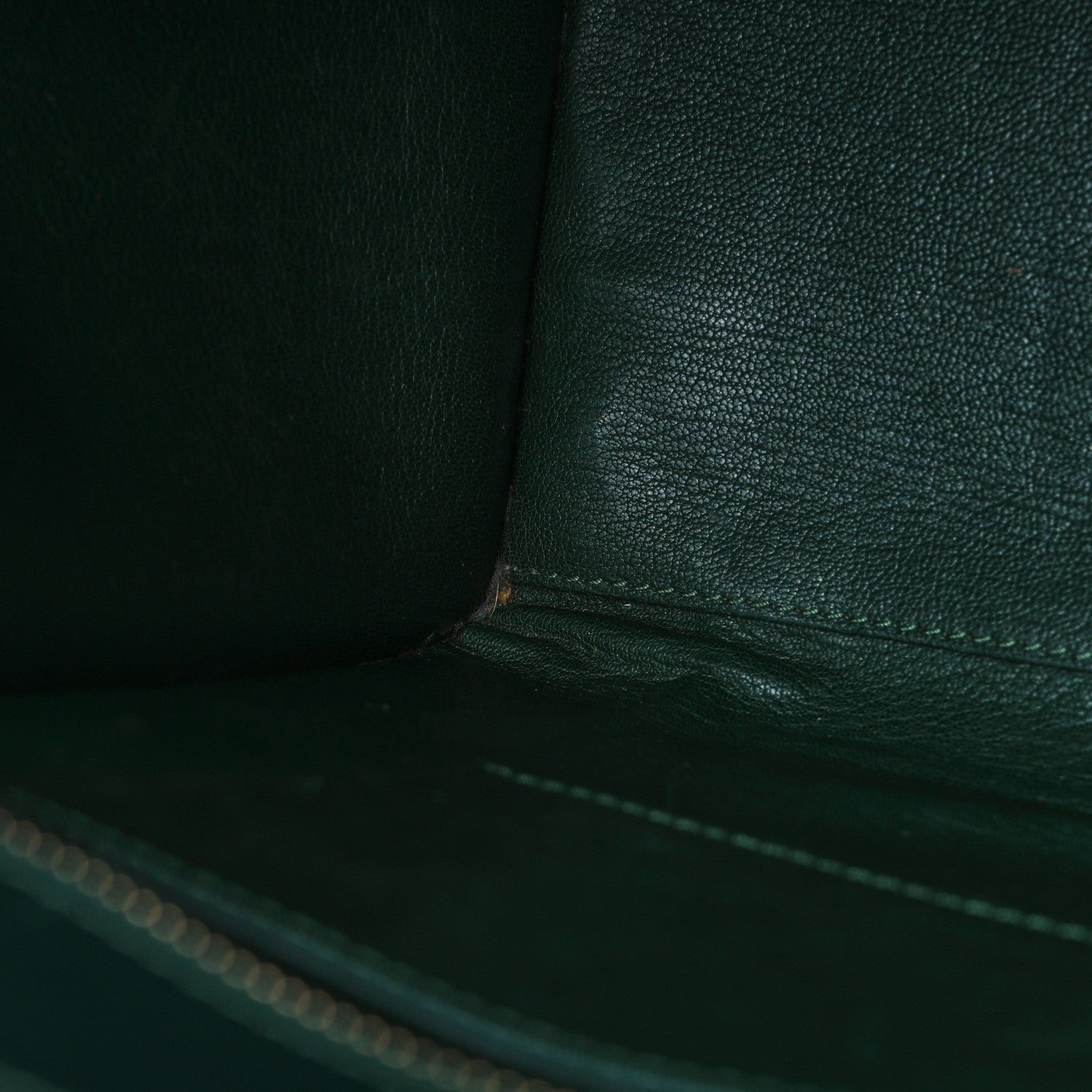 Celine Smooth Calfskin Mini Luggage Emerald 12 of 18