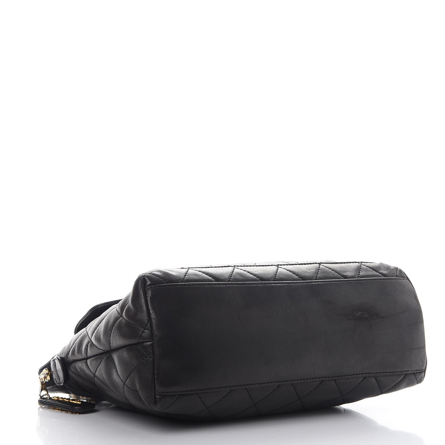 Chanel Lambskin Quilted Shoulder Bag Black 4 of 14