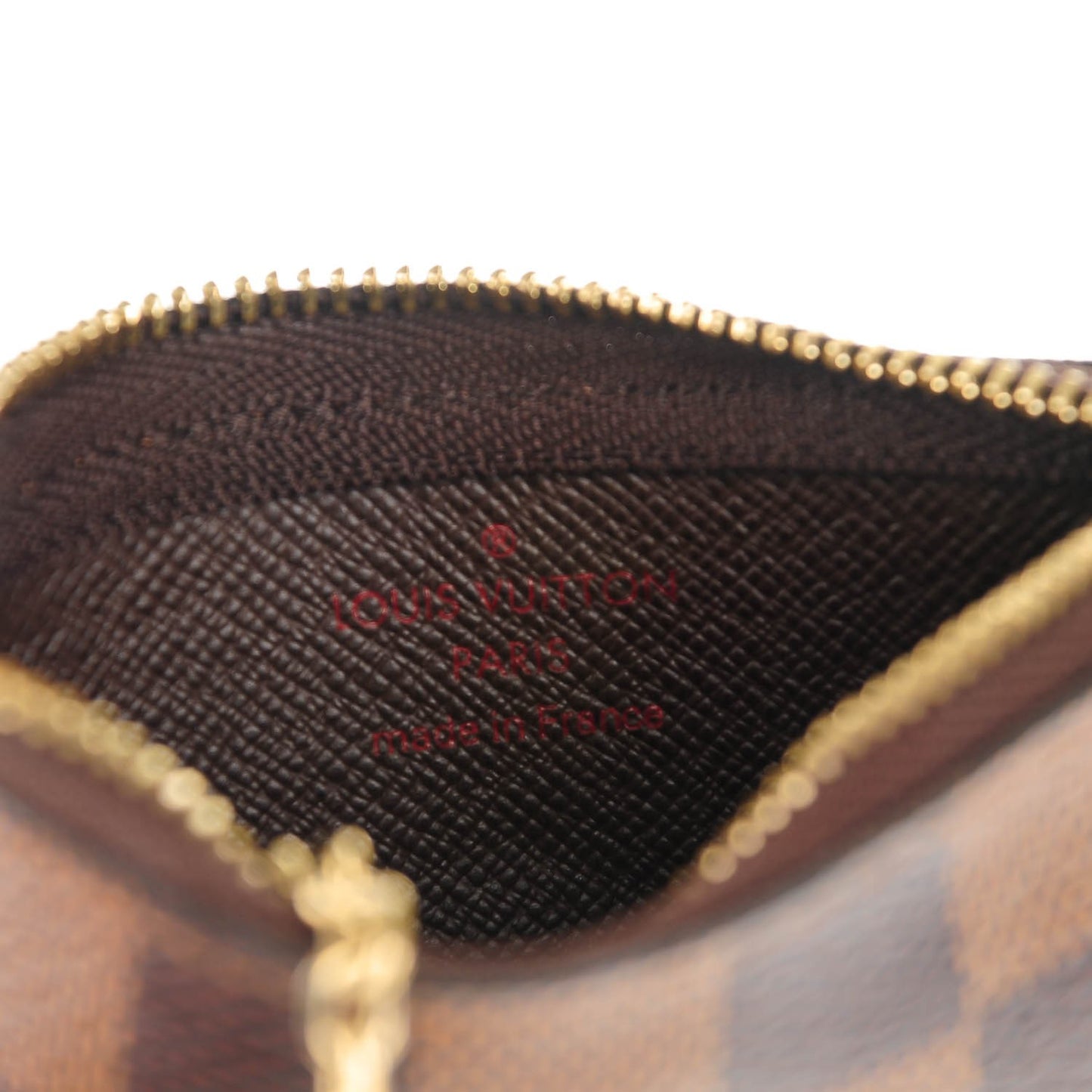 Damier Ebene Key Pouch