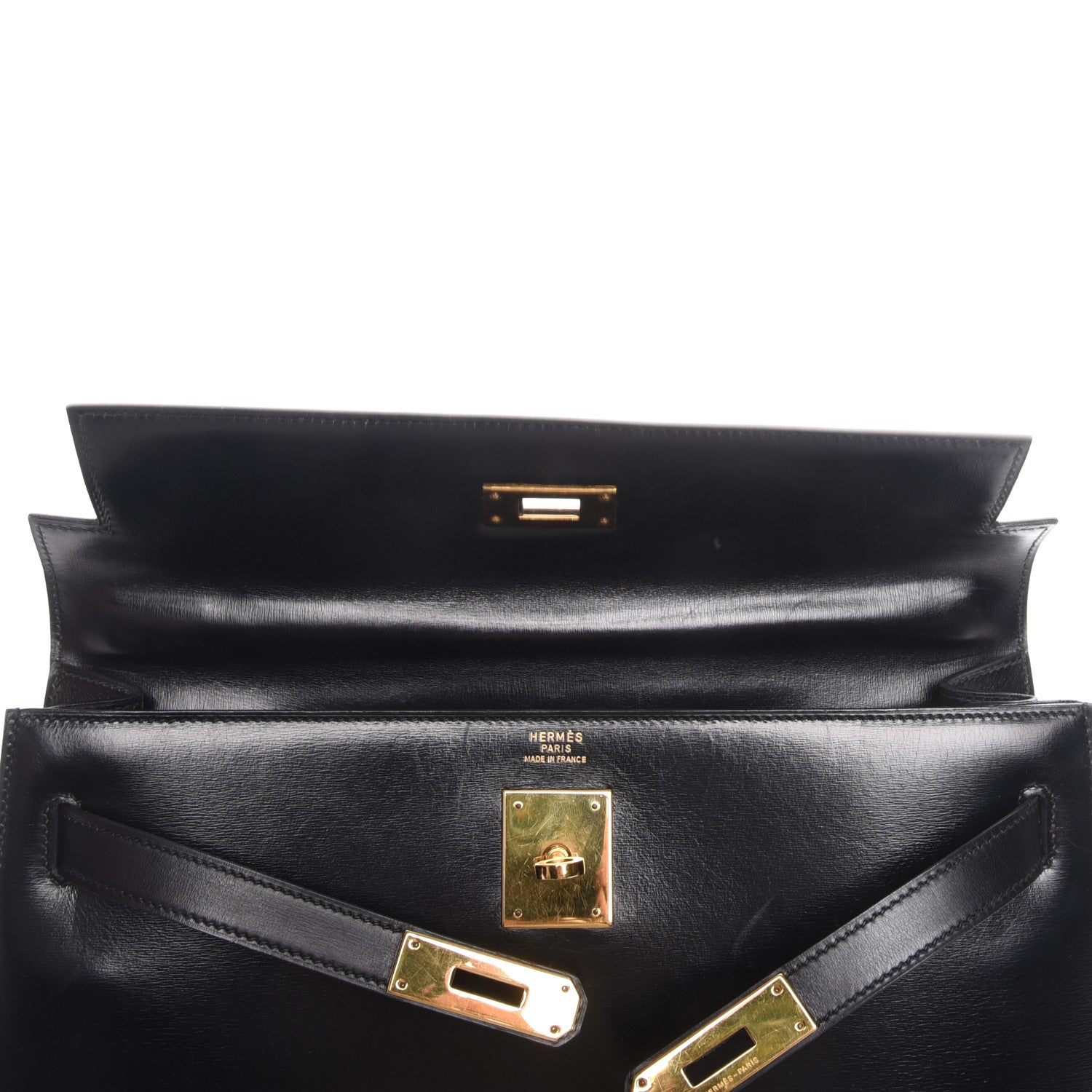 Hermes Box Kelly Sellier 32 Black 18 of 31
