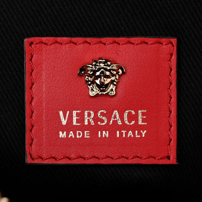 Versace Calfskin Palazzo Camera Bag Red 5 of 8
