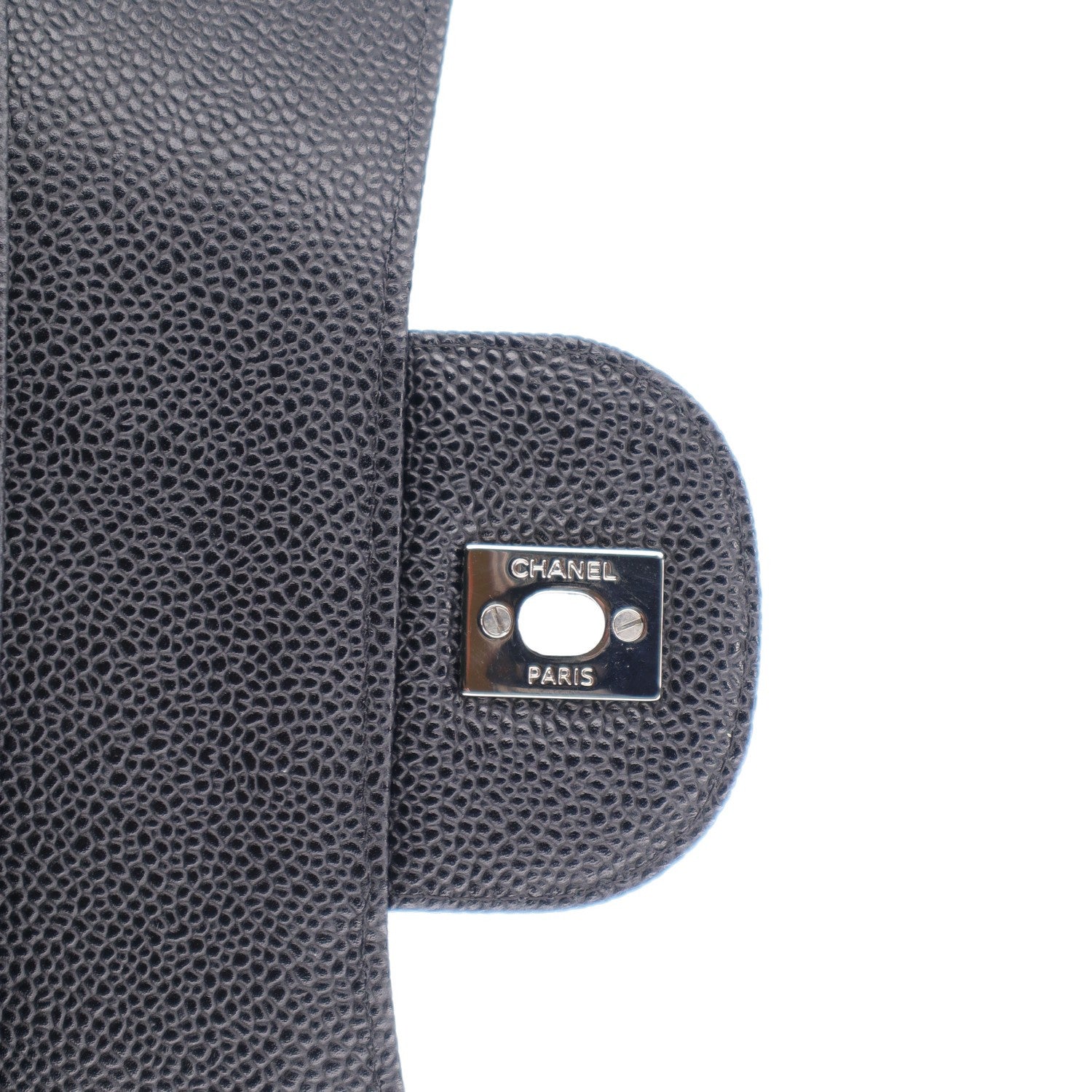 Chanel Caviar Quilted Jumbo Double Flap Black 7 of 11