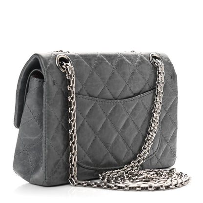 Chanel Aged Calfskin 50th Anniversary 2.55 Reissue 224 Flap Grey 3 of 11