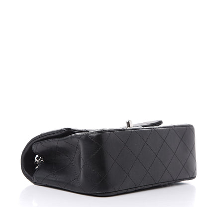 Chanel Lambskin Quilted Mini Rectangular Flap Black 4 of 16