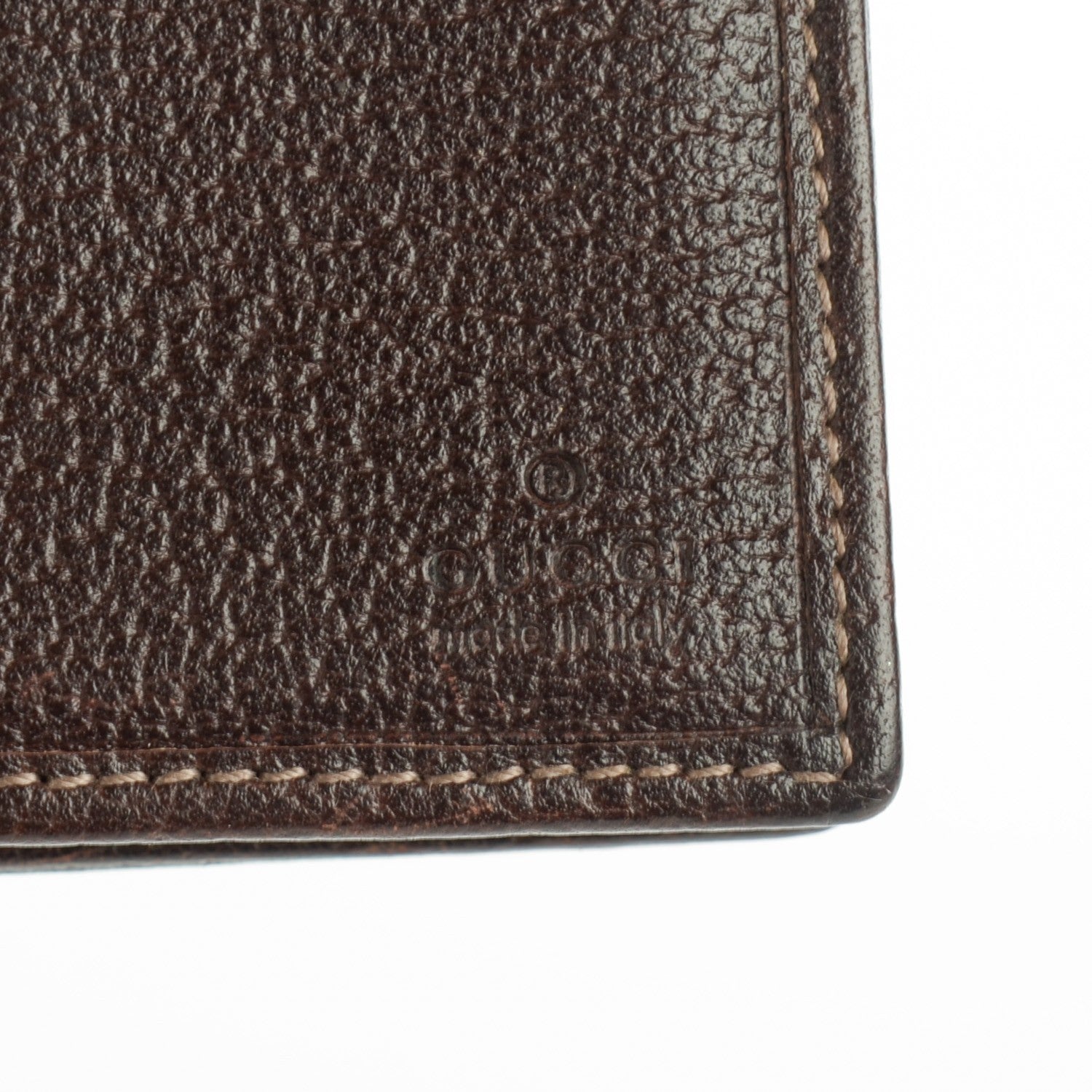 Gucci Monogram Abbey Continental Wallet Dark Brown 6 of 8