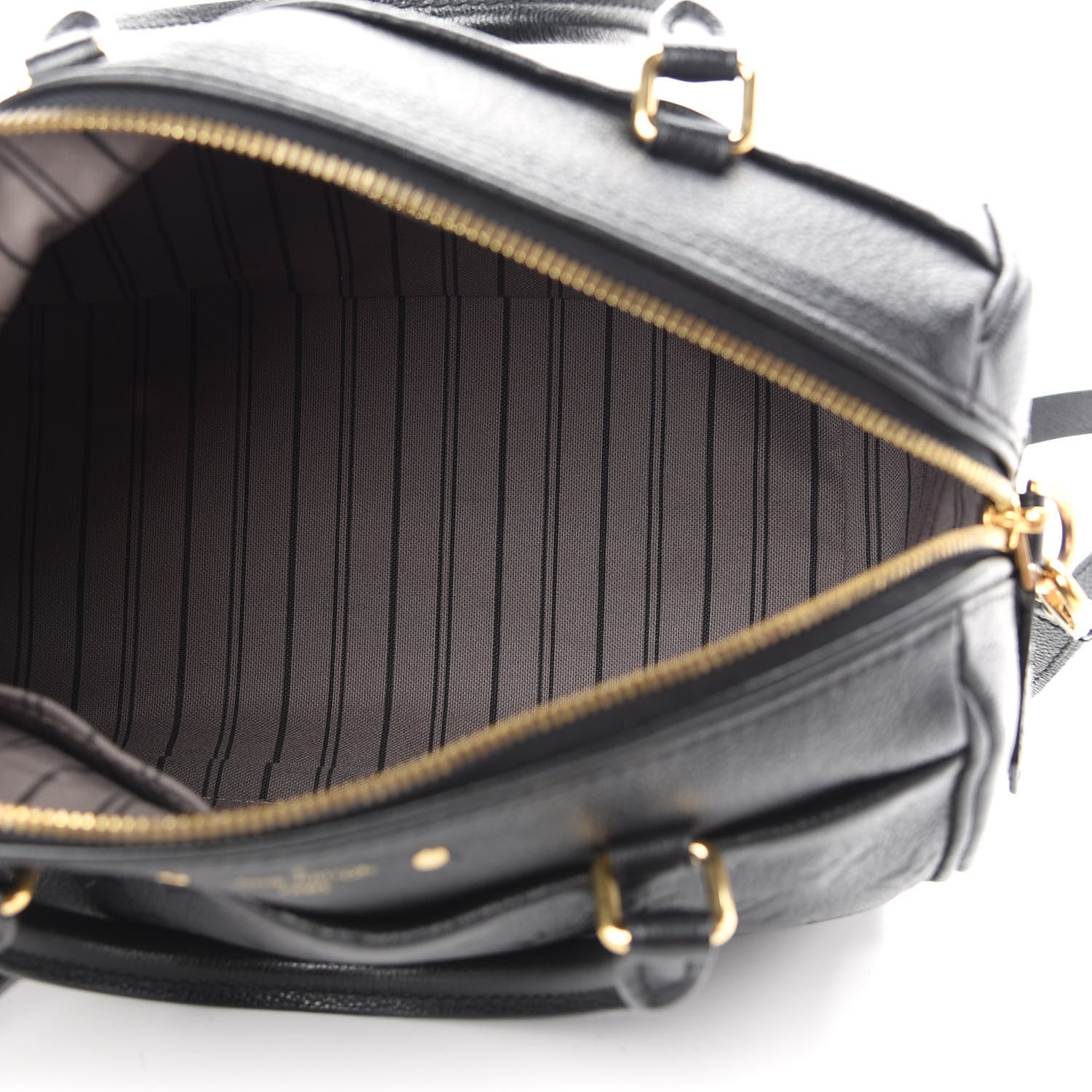 Louis Vuitton Empreinte Speedy Bandouliere 25 NM Black 5 of 10