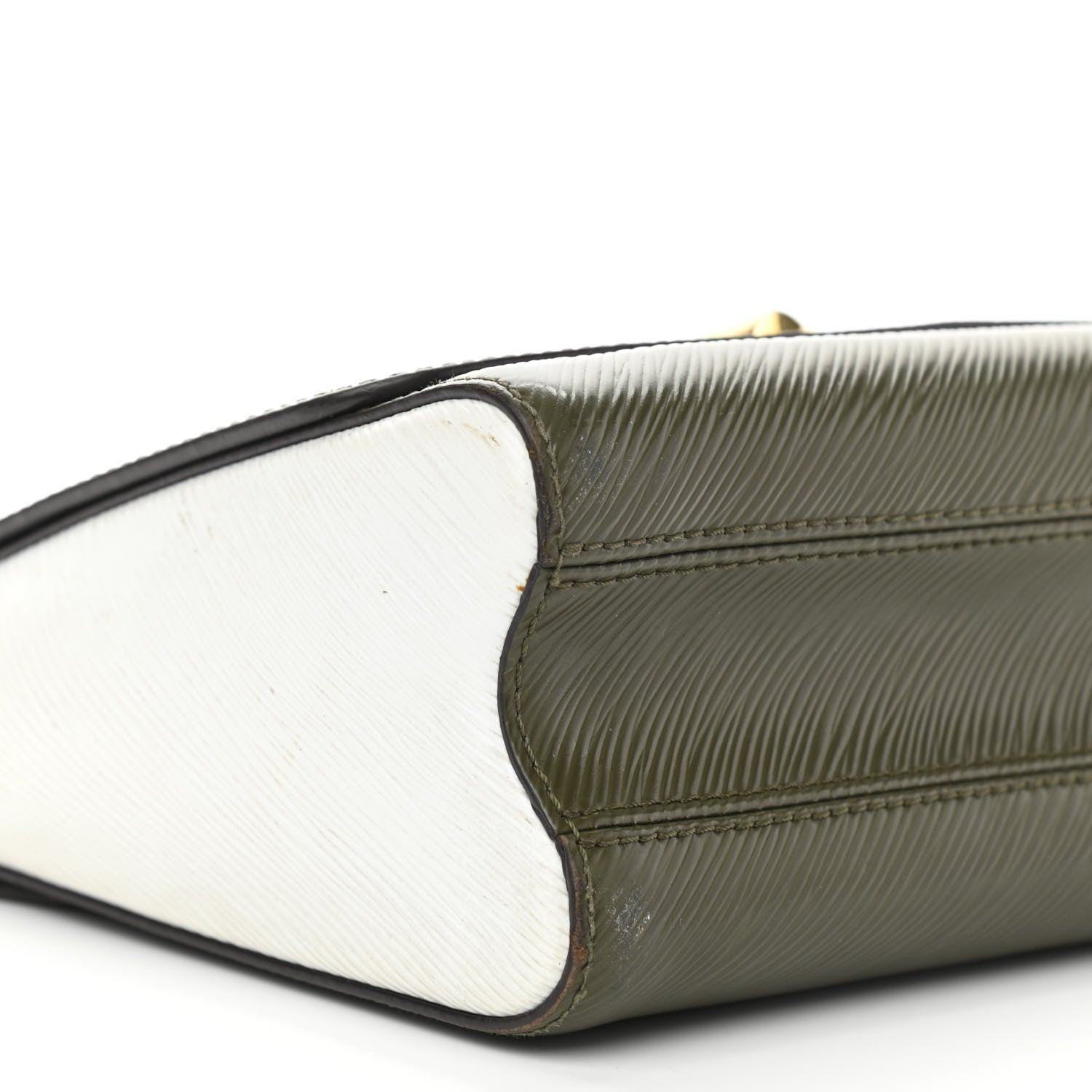 Louis Vuitton Epi Twist Shoulder Bag MM Kaki 8 of 12