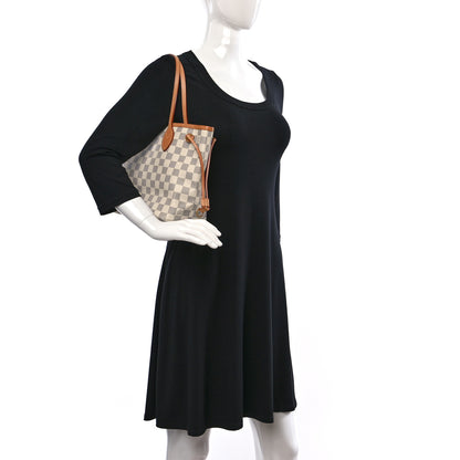 Louis Vuitton Damier Azur Neverfull PM 2 of 9