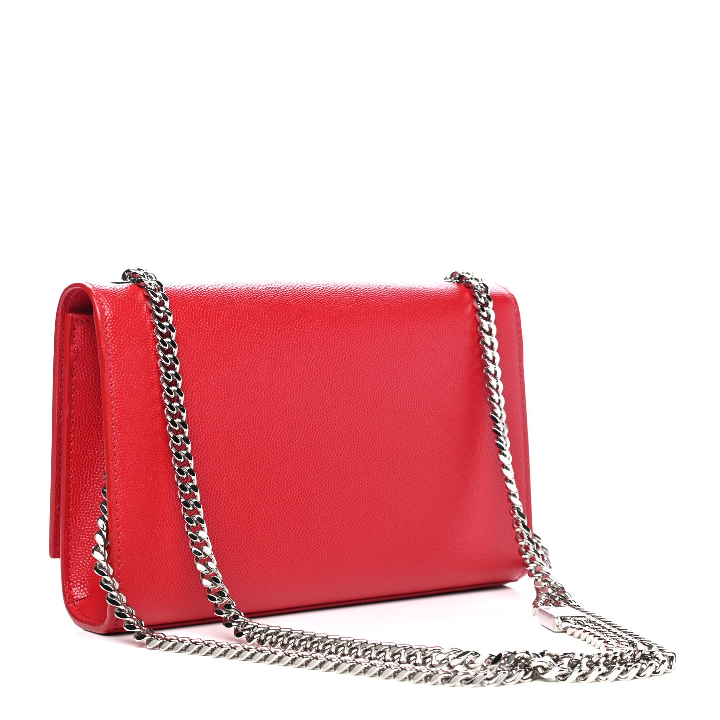 Grain De Poudre Small Monogram Kate Satchel Red