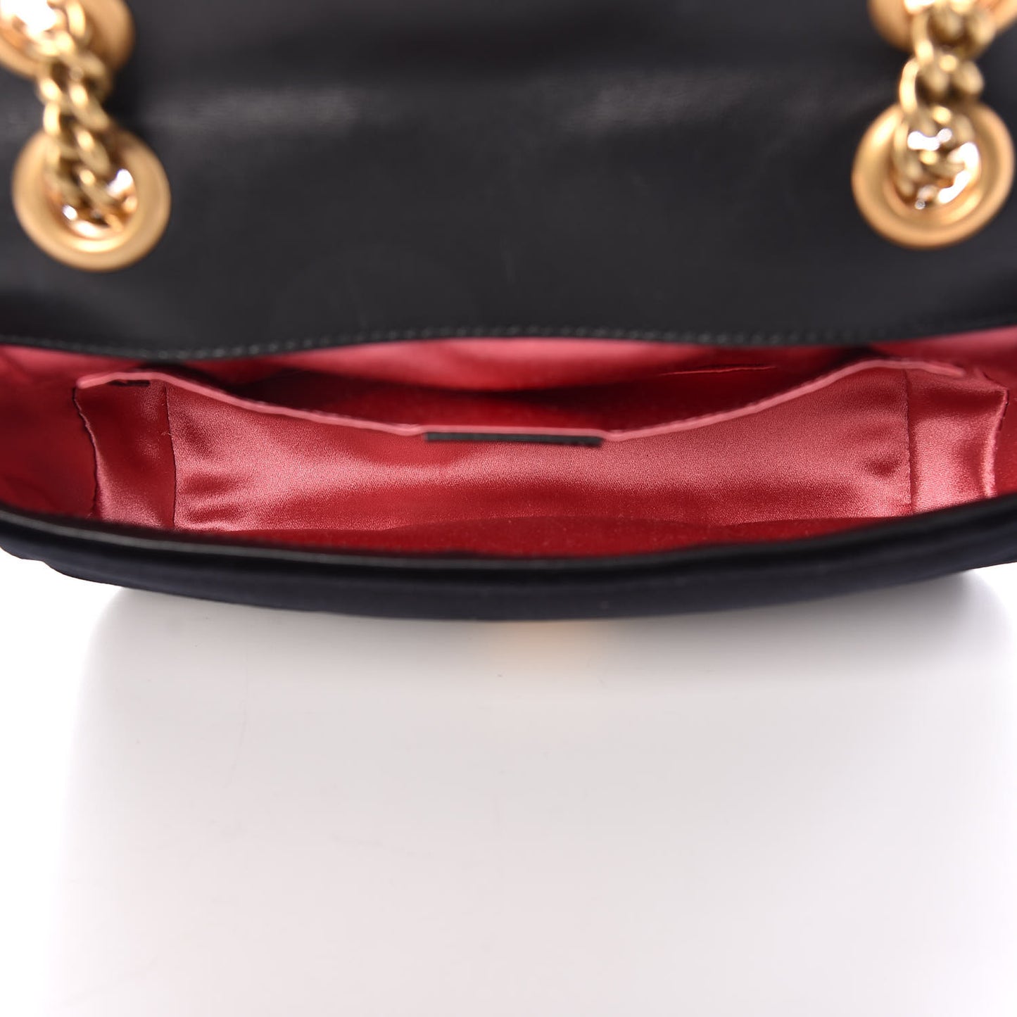 Velvet Matelasse Mini GG Marmont Shoulder Bag Black