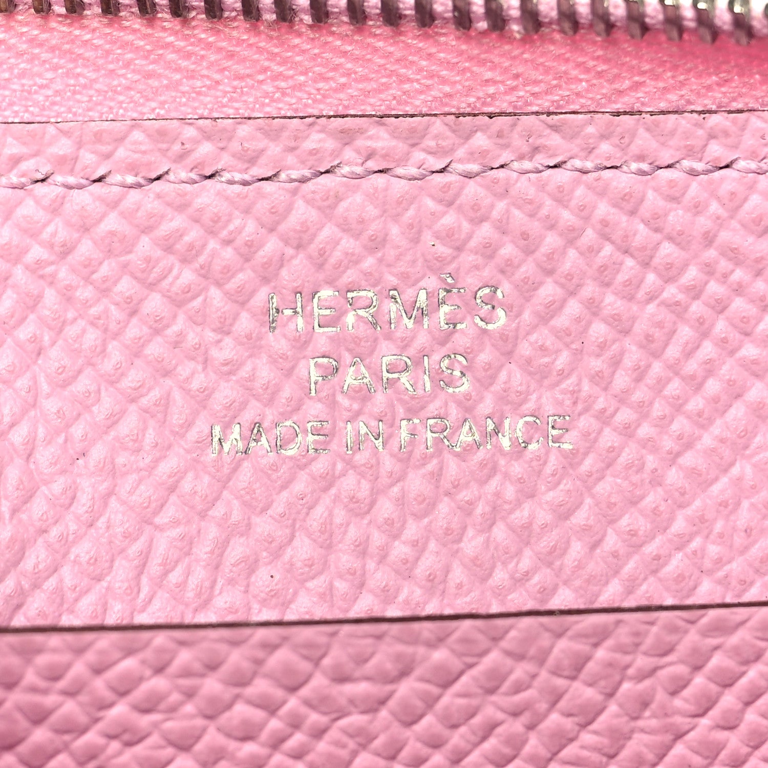 Hermes Epsom Azap Mini Wallet Mauve Sylvestre 6 of 9