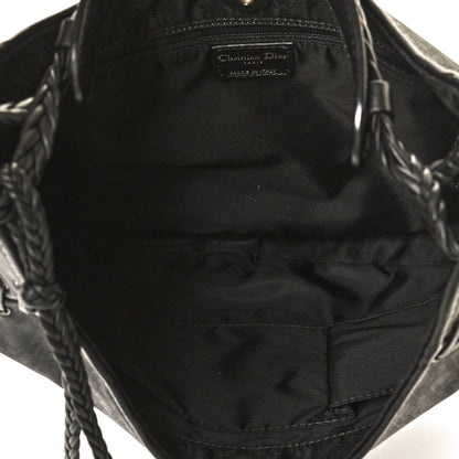Christian Dior Monogram Ethnic Hobo Black 4 of 12