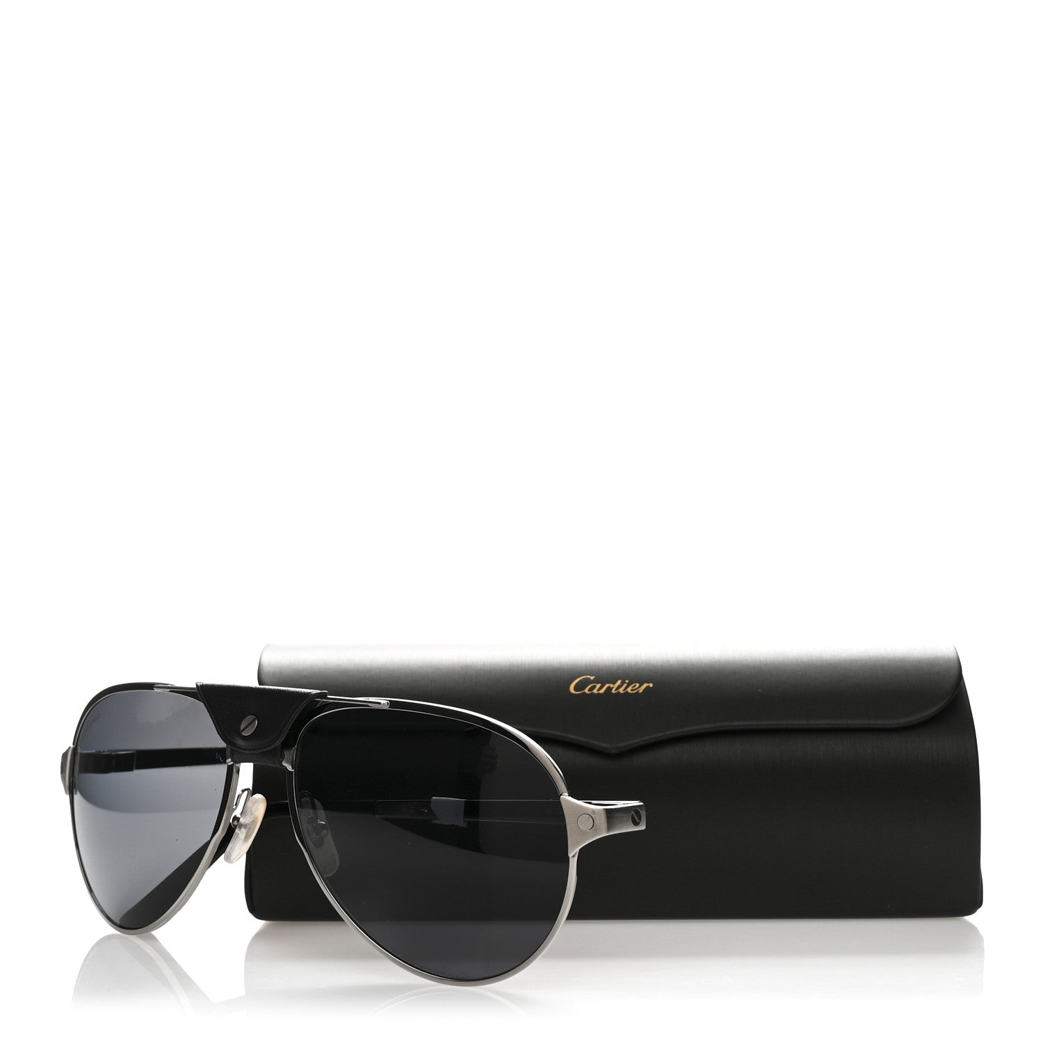 Cartier Santos de Cartier Sunglasses CT0034S Black 8 of 8