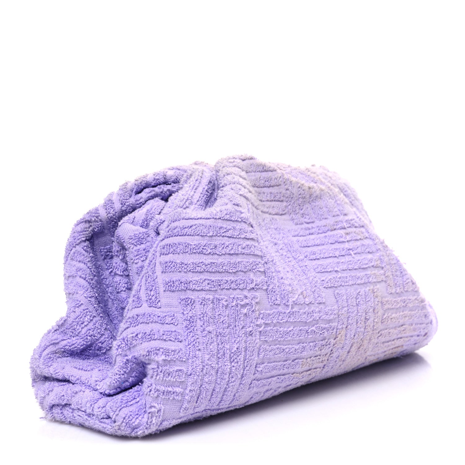 Bottega Veneta Sponge Fabric The Pouch Clutch Wisteria 3 of 13